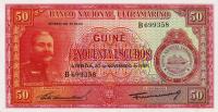 p37a from Portuguese Guinea: 50 Escudos from 1958